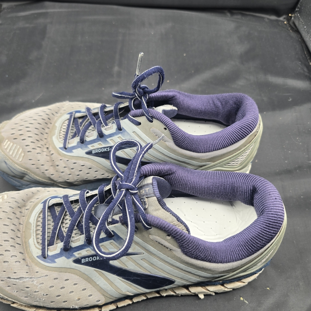 Brooks Gray‎ and Blue Athletic Shoes with Stability Design